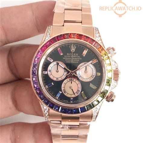 daytona rainbow replica|Rolex Daytona Rainbow 116595RBOW .